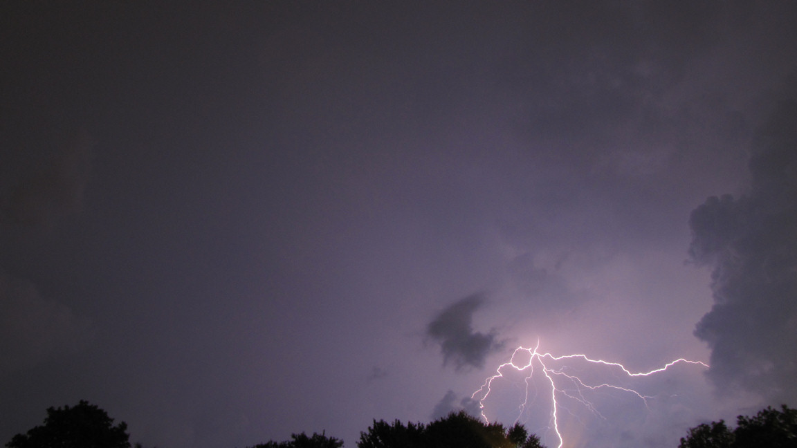 Lightning over Marietta, GA