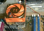 Heatsink and Fan installed