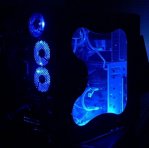 Rear lights in the dark