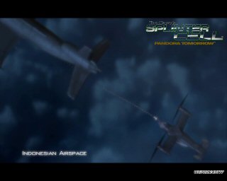 Inflight Refueling over Indonesia